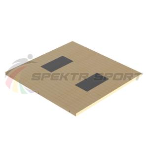 Купить Помост тяжелоатлетический 3х3х0,1м, рез. амортизаторы 1х0,5х0,04м в Адыгейске 