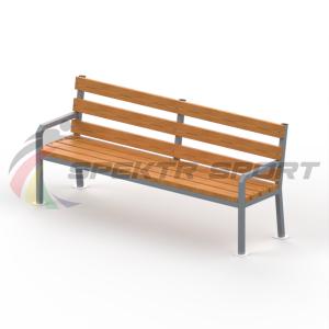 Купить Уличная скамейка со спинкой Дача в Адыгейске 