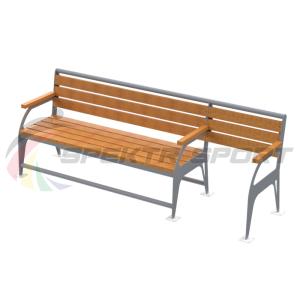 Купить Скамья с местом для коляски в Адыгейске 