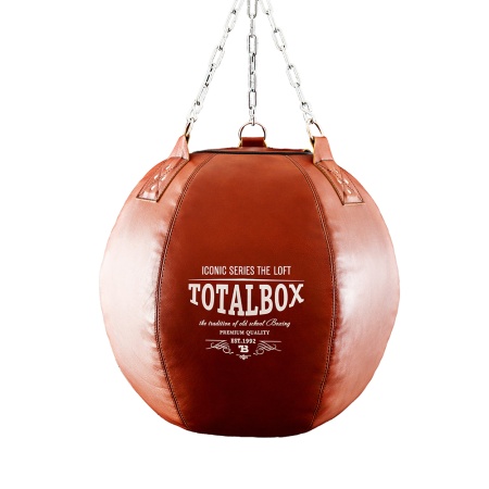 Купить Груша кожаная боксерская "LOFT Шар" Totalbox в Адыгейске 