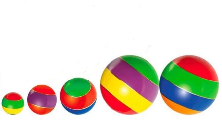 Купить Мячи резиновые (комплект из 5 мячей различного диаметра) в Адыгейске 