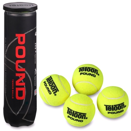 Купить Мяч для большого тенниса Teloon 828Т Р4  (4 шт) в Адыгейске 