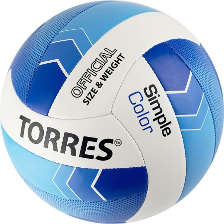 Купить Мяч волейбольный Torres Simple Color любительский р.5 в Адыгейске 